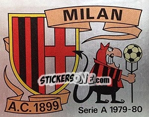 Sticker Scudetto - Calciatori 1979-1980 n. 172 - Panini