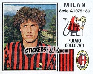 Cromo Fulvio Collovati - Calciatori 1979-1980 - Panini