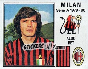 Sticker Aldo Bet - Calciatori 1979-1980 - Panini