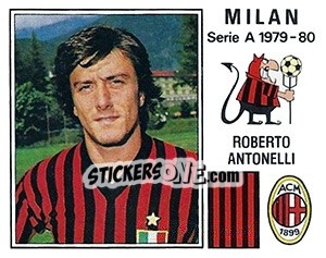 Cromo Roberto Antonelli - Calciatori 1979-1980 - Panini