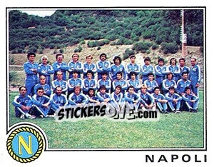 Figurina Squadra - Calciatori 1979-1980 - Panini