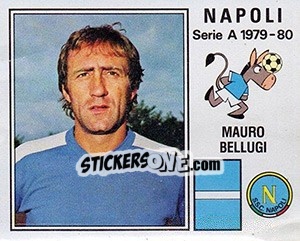 Sticker Mauro Bellugi - Calciatori 1979-1980 n. 194 - Panini