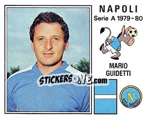 Sticker Mario Guidetti - Calciatori 1979-1980 - Panini