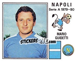 Cromo Mario Guidetti - Calciatori 1979-1980 n. 198 - Panini
