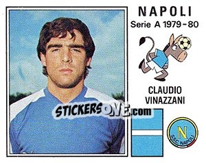 Figurina Claudio Vinazzani - Calciatori 1979-1980 n. 199 - Panini