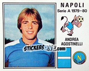 Sticker Andrea Agostinelli - Calciatori 1979-1980 - Panini