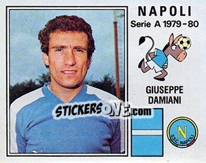 Figurina Giuseppe Damiani - Calciatori 1979-1980 - Panini