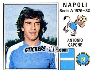 Figurina Antonio Capone - Calciatori 1979-1980 - Panini