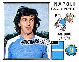 Sticker Antonio Capone - Calciatori 1979-1980 n. 209 - Panini
