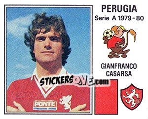 Cromo Gianfranco Casarsa - Calciatori 1979-1980 - Panini