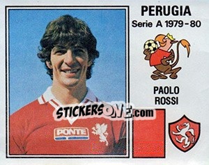 Sticker Paolo Rossi - Calciatori 1979-1980 n. 221 - Panini