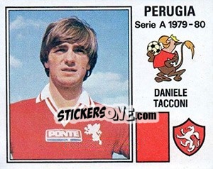 Sticker Daniele Tacconi - Calciatori 1979-1980 n. 225 - Panini