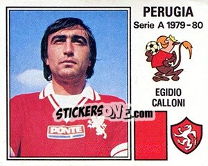 Sticker Egidio Calloni - Calciatori 1979-1980 - Panini