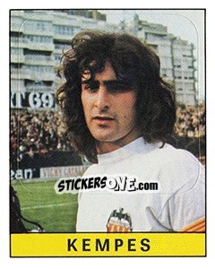 Sticker Mario Kempes - Calciatori 1979-1980 n. 312 - Panini