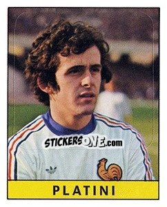 Sticker Michel Platini - Calciatori 1979-1980 n. 314 - Panini