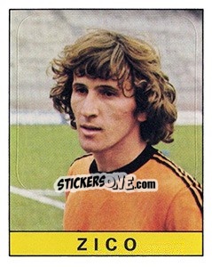 Sticker Zico - Calciatori 1979-1980 n. 316 - Panini