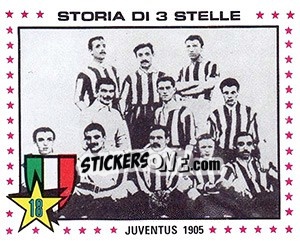 Figurina Juventus, 1905