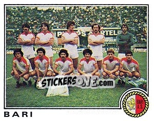 Figurina Squadra - Calciatori 1979-1980 - Panini