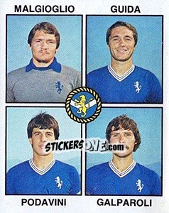 Cromo Malgioglio / Guida / Podavini / Galparoli - Calciatori 1979-1980 - Panini