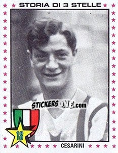 Sticker Cesarini - Calciatori 1979-1980 - Panini