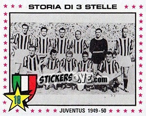 Figurina Juventus, 1949-50