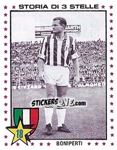 Sticker Boniperti - Calciatori 1979-1980 - Panini