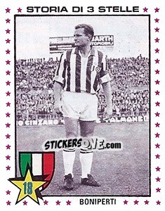 Sticker Boniperti - Calciatori 1979-1980 n. 356 - Panini