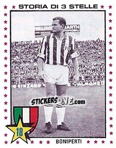 Figurina Boniperti - Calciatori 1979-1980 - Panini