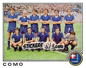 Figurina Squadra - Calciatori 1979-1980 - Panini