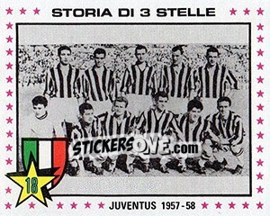 Sticker Juventus, 1957-58 - Calciatori 1979-1980 n. 364 - Panini