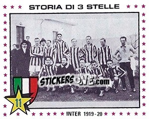 Sticker Inter, 1919-20