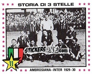 Sticker Inter, 1929-30 - Calciatori 1979-1980 - Panini