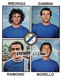 Sticker Imbrogia / Gambini / Raimondi / Morello - Calciatori 1979-1980 - Panini