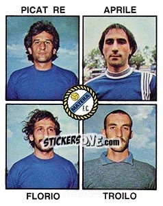 Figurina Pcat Re / Aprile / Florio / Troilo - Calciatori 1979-1980 - Panini