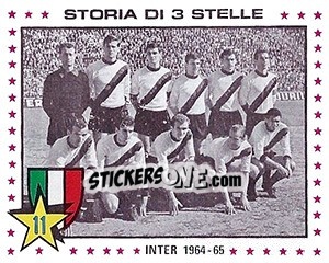 Sticker Inter, 1964-65