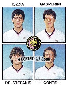 Sticker Iozzia / Gasperini / De Stefanis / Conte - Calciatori 1979-1980 n. 416 - Panini