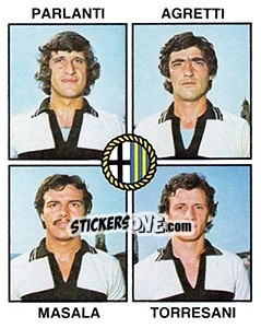 Figurina Parlanti / Agretti / Masala / Torresani - Calciatori 1979-1980 - Panini