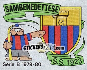 Sticker Scudetto - Calciatori 1979-1980 - Panini