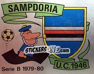 Sticker Scudetto - Calciatori 1979-1980 n. 455 - Panini