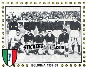 Figurina Bologna, 1938-39