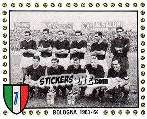 Sticker Bologna, 1963-64 - Calciatori 1979-1980 n. 463 - Panini