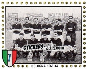 Sticker Bologna, 1963-64