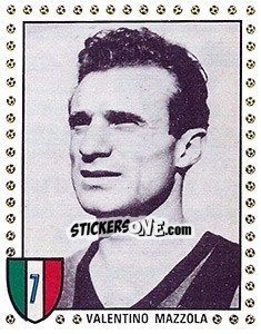 Sticker Valentino Mazzola - Calciatori 1979-1980 n. 472 - Panini