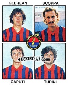 Figurina Glerean / Scoppa / Caputi / Turini - Calciatori 1979-1980 - Panini