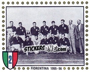 Sticker Fiorentina, 1955-56 - Calciatori 1979-1980 - Panini