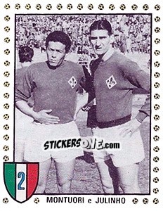 Sticker Montuori, Julinho - Calciatori 1979-1980 - Panini
