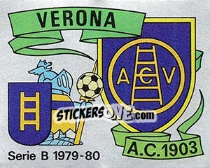 Sticker Scudetto - Calciatori 1979-1980 - Panini