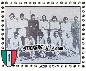 Figurina Lazio, 1973-74