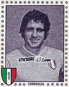 Sticker Giorgio Chinaglia - Calciatori 1979-1980 - Panini
