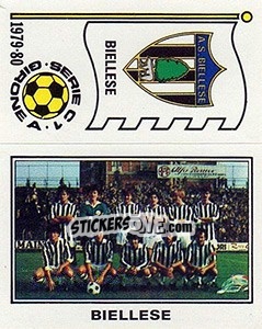 Cromo Squadra / Scudetto Biellese - Calciatori 1979-1980 - Panini